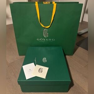 Goyard Box and Bag Authentic w/ Tags